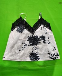 Lace Trimmed Cami Top