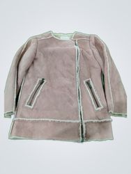 Pink Faux Fur Jacket