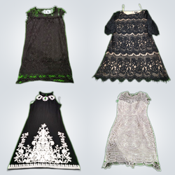 Lace Blouses and Dresses