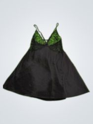 Victoria's Secret Black Lace Slip Dress