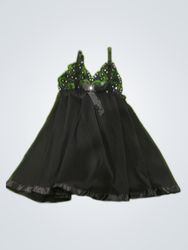 Black Lace Slip Dress