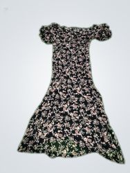 Floral Off-The-Shoulder Dress