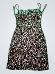 Sequined Mini Dress