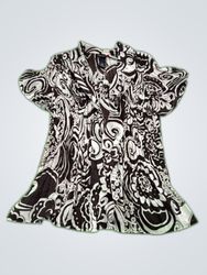 Lane Bryant Printed Blouse