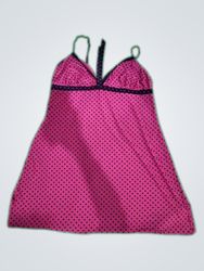 Victoria's Secret Delicates Pink Polka Dot Chemise