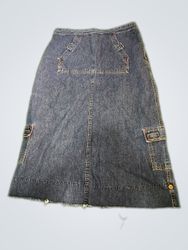 Mavi Denim Cargo Maxi Skirt