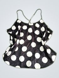 Victoria's Secret Black and White Polka Dot Top
