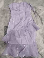 Ruby Clothing Lavendelfarbenes Kleid
