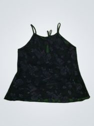 Black Floral Camisole