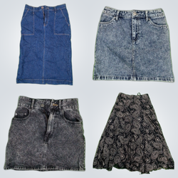 Mini Denim Skirts Bundle