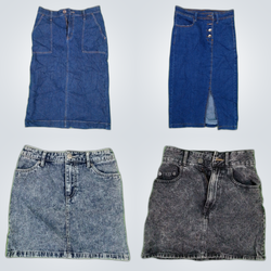 Mini Denim Skirts Bundle