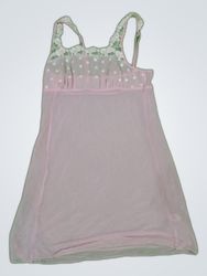 Pink Lace Trim Chemise