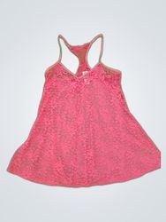 In Bloom Pink Lace Camisole