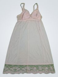 Pink Lace Slip Dress