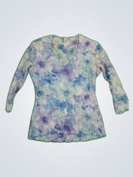 D&G Blue V-Neck Knit Sweater