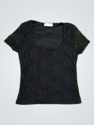 Rebellious Dreamer Black Lace Blouse