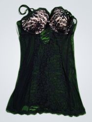 Black Lace Chemise