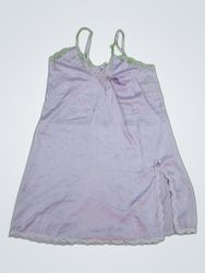 EKOUAE Lace Trim Slip Dress