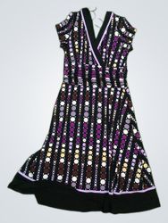 I Studio Printed Wrap Dress