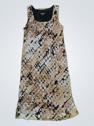 Dana Kay Sleeveless Polka Dot Dress