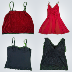 Y2K Romantic Core Camis