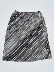 Eye Candy Zigzag Print Mini Skirt