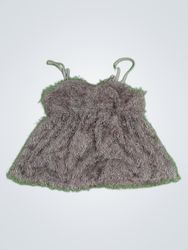 Vanda Fuzzy Grey Tank Top