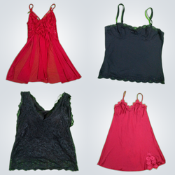 Y2K Romantic Core Camis