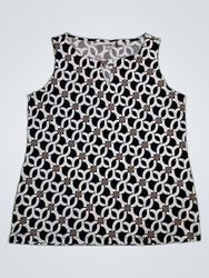 Susan Graver Geometric Pattern Dress