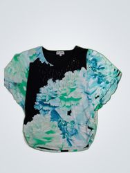 JM Collection Printed Blouse