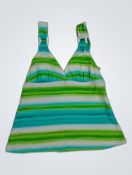 Simply Swim Women's Striped Swimsuit Top