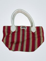 Striped Handbag