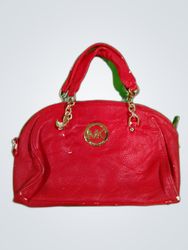 Red Leather Handbag