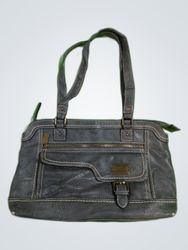 Black Leather Handbag