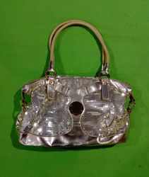 Gold Sequin Handbag