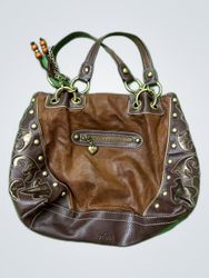 Brown Leather Handbag