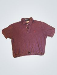 Ralph Lauren Polo Maroon Short Sleeve Polo Shirt
