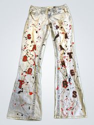 Aeropostale Hailey Skinny Flare Jeans