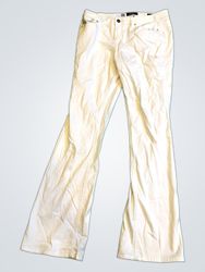 Earl Jeans White Flare Jeans