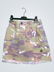 Hollister California Camouflage Denim-Minirock