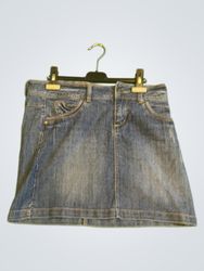 Promoc Denim Mini Skirt