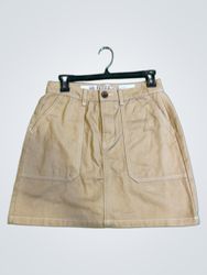 Jupe mini utilitaire tan Denim & Co.