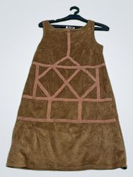 Promod braunes Wildlederkleid