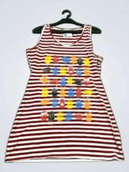 Cache Cache Striped Tank Dress