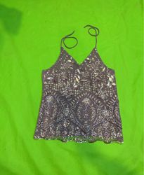 Upcycled Embellished Camisole