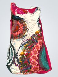 Desigual Sleeveless Dress with Floral Print