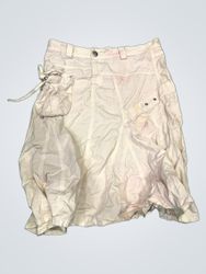 O'Neill White Cargo Skirt