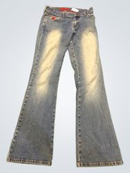 b.young flared denim jeans