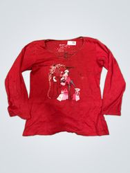 Etam Long-Sleeve Graphic T-Shirt