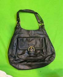 Coach Leather Hobo Handbag